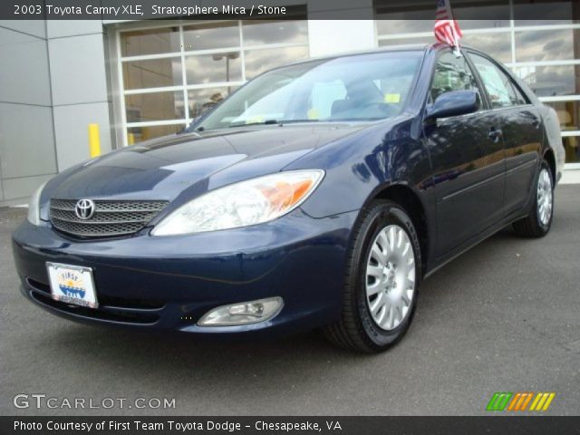2003 Toyota Camry XLE in Stratosphere Mica