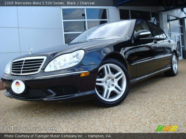2006 Mercedes-Benz S 500 Sedan in Black