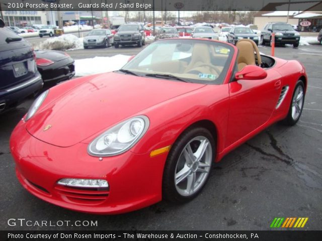 2010 Porsche Boxster  in Guards Red