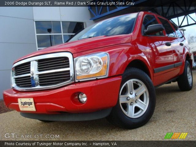 2006 Dodge Durango SLT in Flame Red