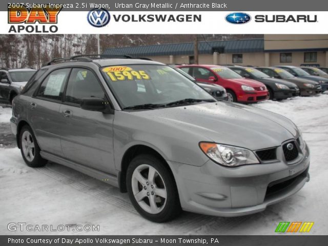 2007 Subaru Impreza 2.5i Wagon in Urban Gray Metallic