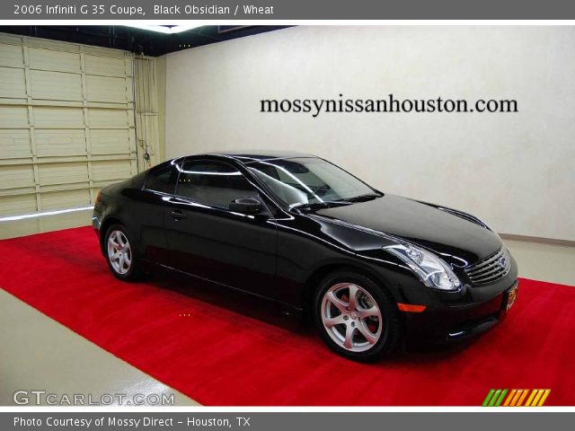 2006 Infiniti G 35 Coupe in Black Obsidian