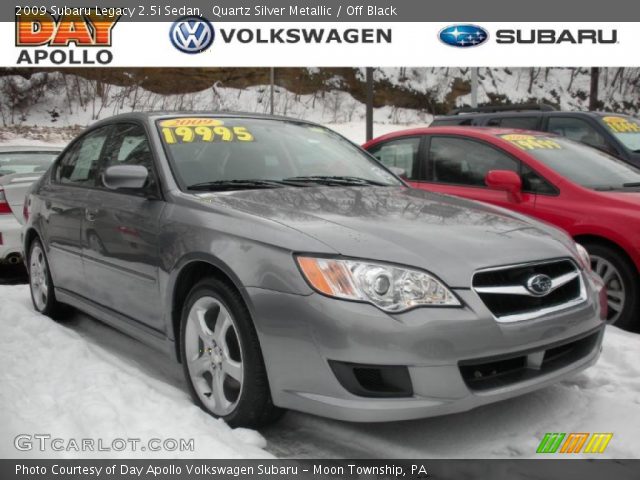 2009 Subaru Legacy 2.5i Sedan in Quartz Silver Metallic