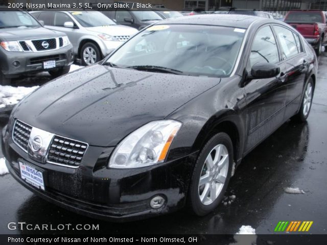 2005 Nissan Maxima 3.5 SL in Onyx Black