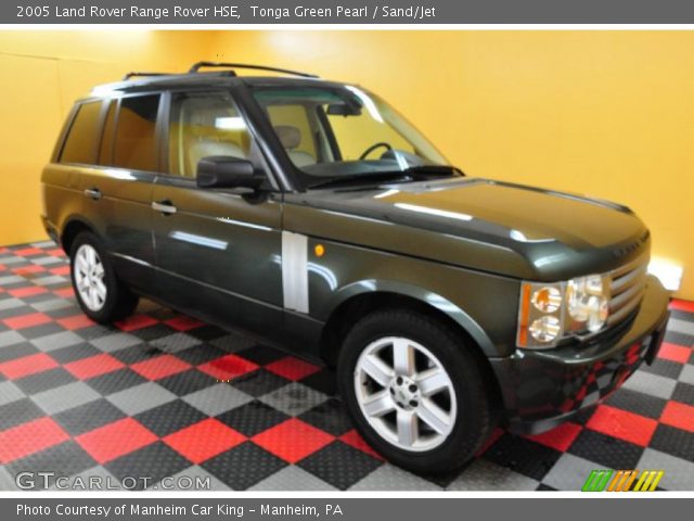 2005 Land Rover Range Rover HSE in Tonga Green Pearl