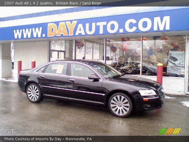 2007 Audi A8 L 4.2 quattro in Brilliant Black