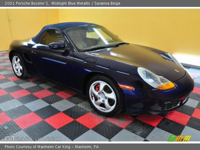 2001 Porsche Boxster S in Midnight Blue Metallic