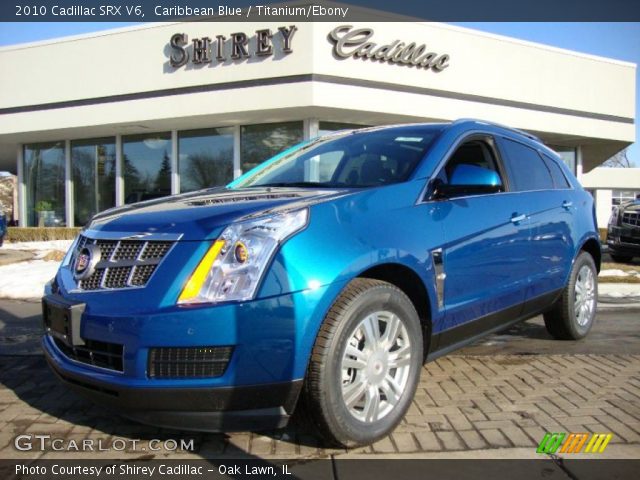 2010 Cadillac SRX V6 in Caribbean Blue