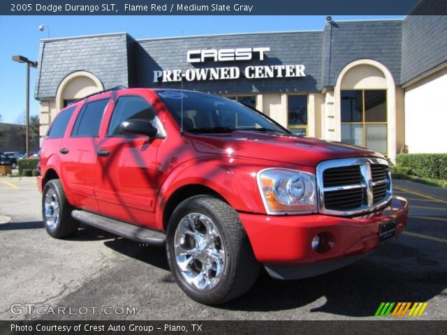 2005 Dodge Durango SLT in Flame Red