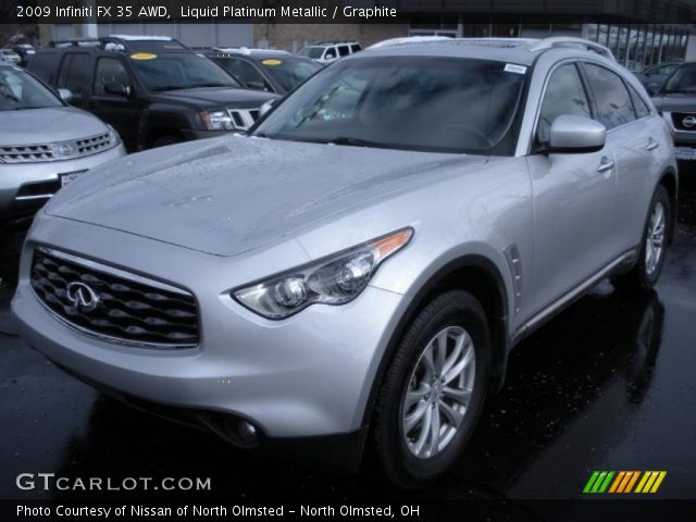 2009 Infiniti FX 35 AWD in Liquid Platinum Metallic