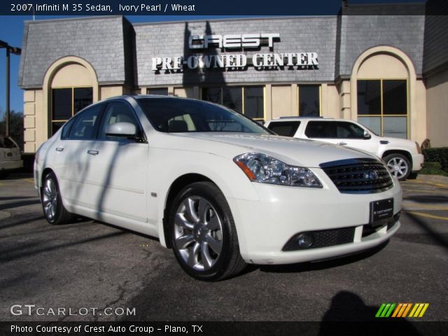 2007 Infiniti M 35 Sedan in Ivory Pearl