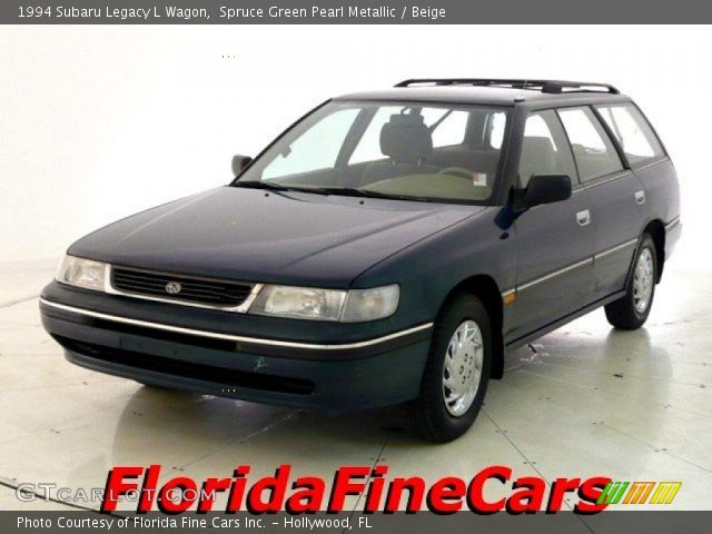 1994 Subaru Legacy L Wagon in Spruce Green Pearl Metallic