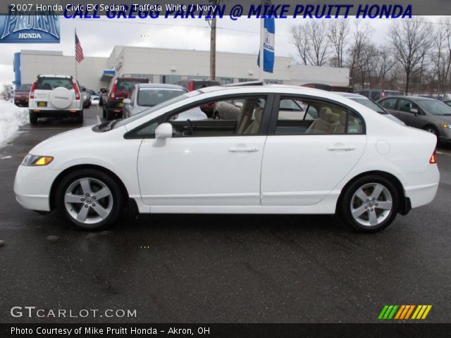 2007 Honda Civic EX Sedan in Taffeta White