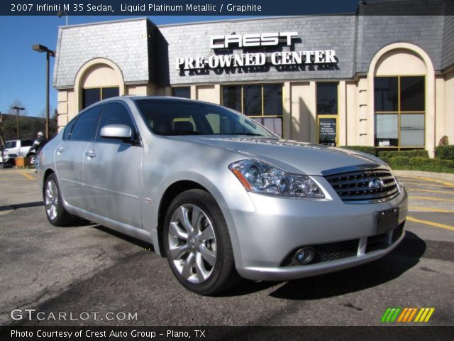 2007 Infiniti M 35 Sedan in Liquid Platinum Metallic