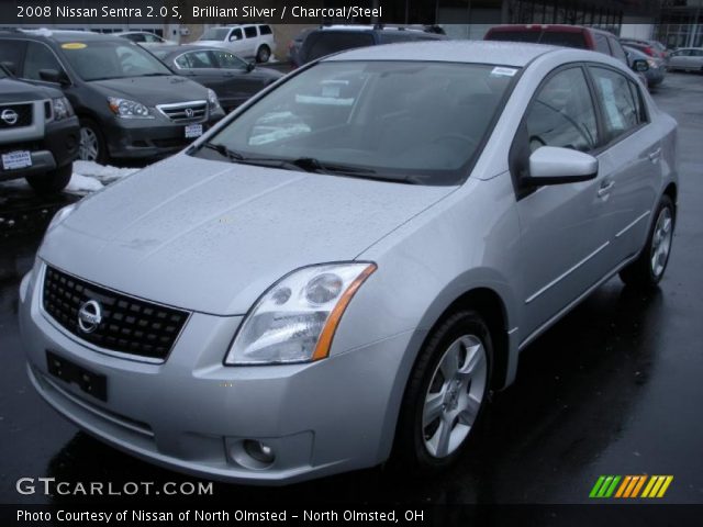 2008 Nissan Sentra 2.0 S in Brilliant Silver