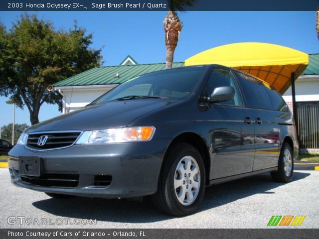 2003 Honda Odyssey EX-L in Sage Brush Pearl