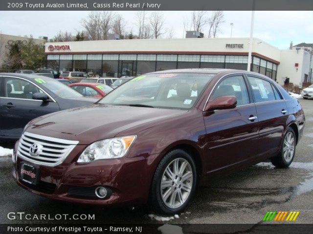 2009 Toyota Avalon Limited in Cassis Red Pearl