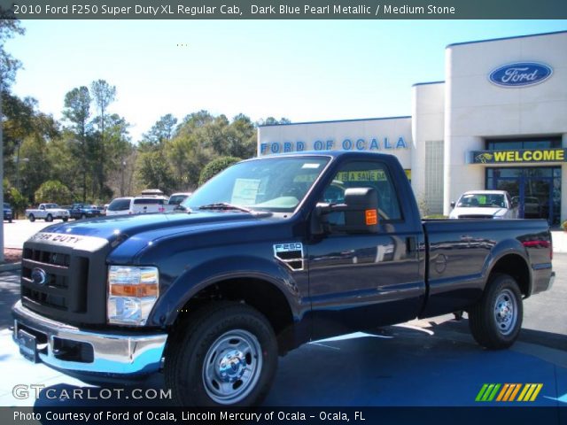 2010 Ford F250 Super Duty XL Regular Cab in Dark Blue Pearl Metallic