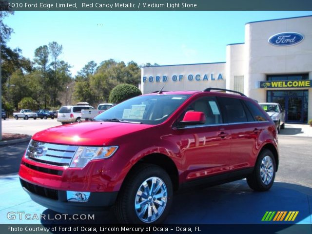 2010 Ford Edge Limited in Red Candy Metallic