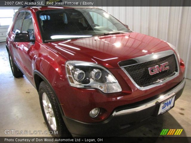 2007 GMC Acadia SLE in Red Jewel Tintcoat