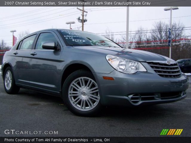 2007 Chrysler Sebring Sedan in Silver Steel Metallic