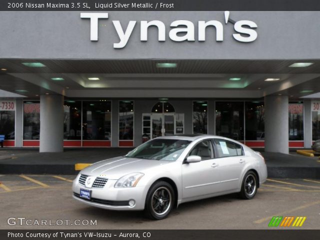 2006 Nissan Maxima 3.5 SL in Liquid Silver Metallic