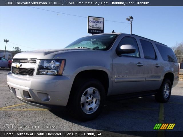 2008 Chevrolet Suburban 1500 LT in Silver Birch Metallic