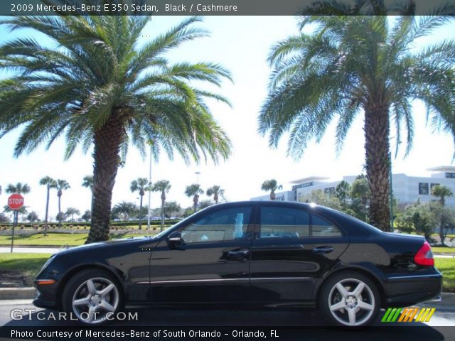 2009 Mercedes-Benz E 350 Sedan in Black