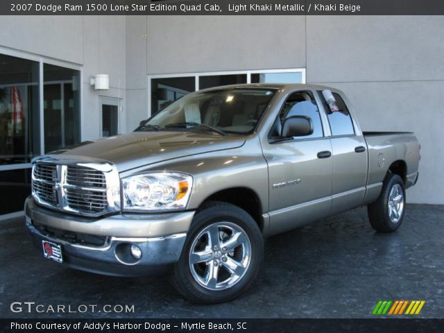 2007 Dodge Ram 1500 Lone Star Edition Quad Cab in Light Khaki Metallic