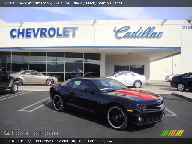 2010 Chevrolet Camaro SS/RS Coupe in Black