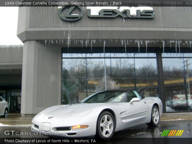 1999 Chevrolet Corvette Convertible in Sebring Silver Metallic