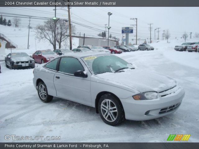 2004 Chevrolet Cavalier Coupe in Ultra Silver Metallic