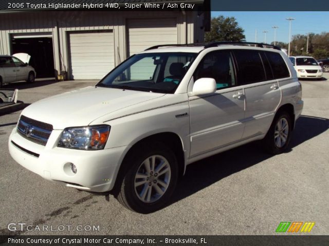 2006 Toyota Highlander Hybrid 4WD in Super White