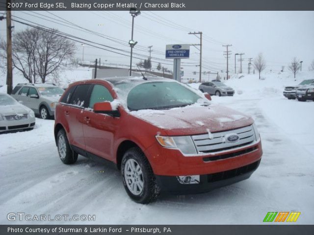 2007 Ford Edge SEL in Blazing Copper Metallic