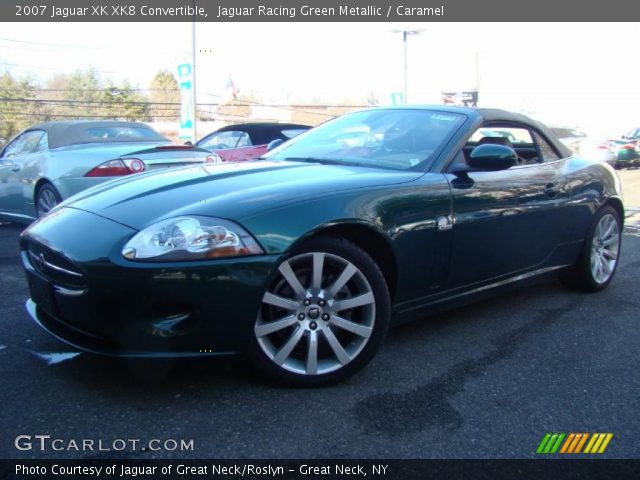 2007 Jaguar XK XK8 Convertible in Jaguar Racing Green Metallic