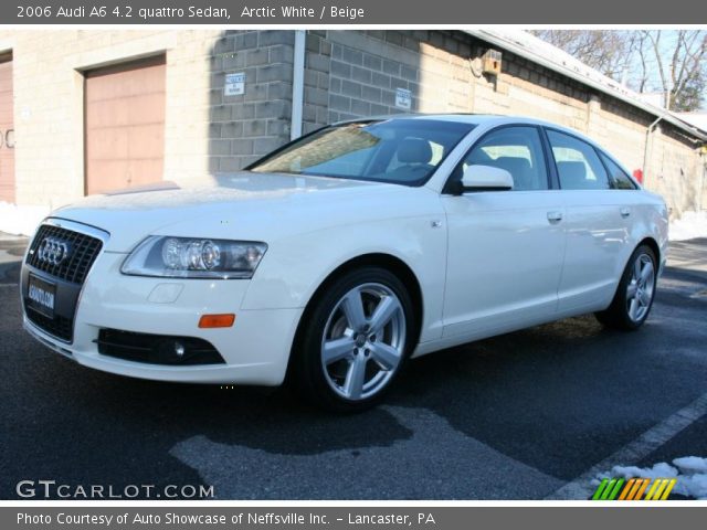 2006 Audi A6 4.2 quattro Sedan in Arctic White