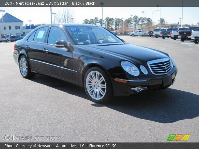 2007 Mercedes-Benz E 350 Sedan in Black