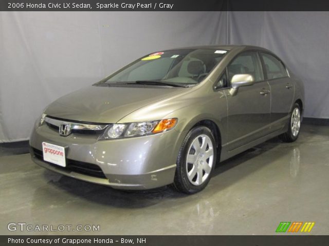 2006 Honda Civic LX Sedan in Sparkle Gray Pearl