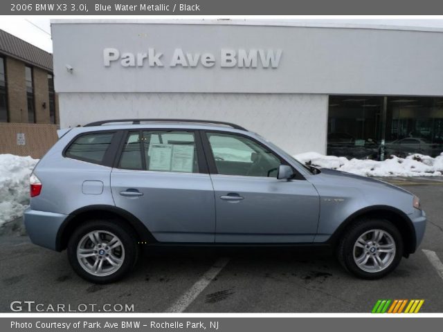 2006 BMW X3 3.0i in Blue Water Metallic