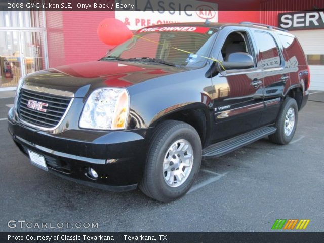 2008 GMC Yukon SLE in Onyx Black