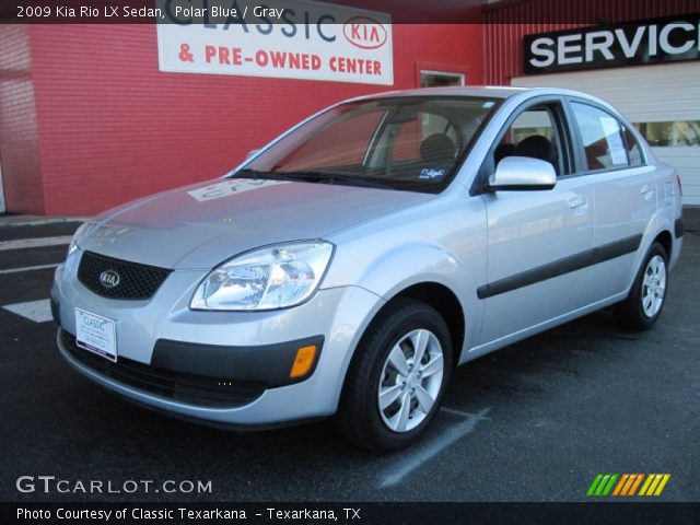 2009 Kia Rio LX Sedan in Polar Blue