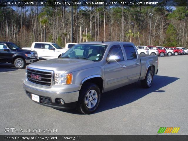 2007 GMC Sierra 1500 SLT Crew Cab in Silver Birch Metallic