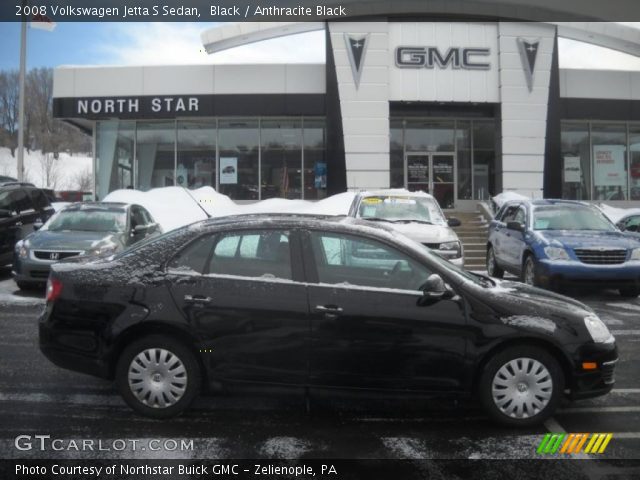 2008 Volkswagen Jetta S Sedan in Black