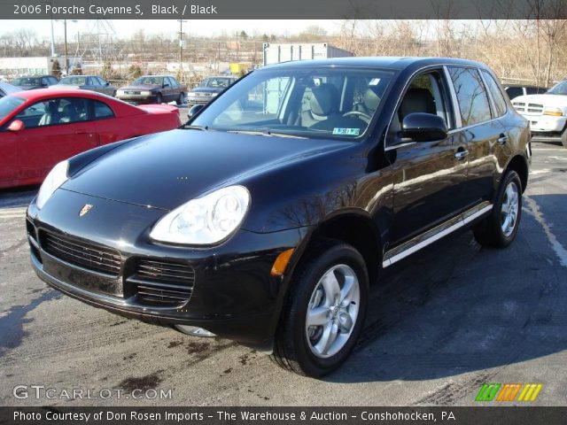 2006 Porsche Cayenne S in Black