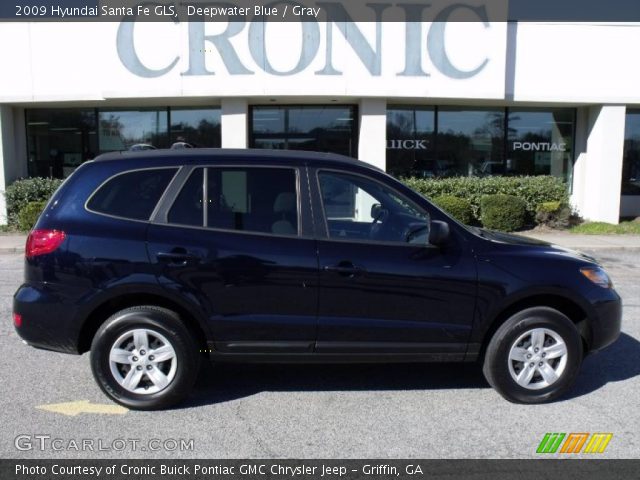 2009 Hyundai Santa Fe GLS in Deepwater Blue