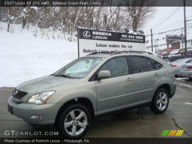 2007 Lexus RX 350 AWD in Bamboo Green Pearl