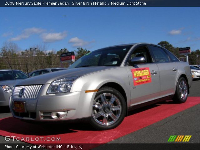 2008 Mercury Sable Premier Sedan in Silver Birch Metallic