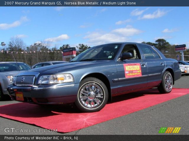 2007 Mercury Grand Marquis GS in Norsea Blue Metallic
