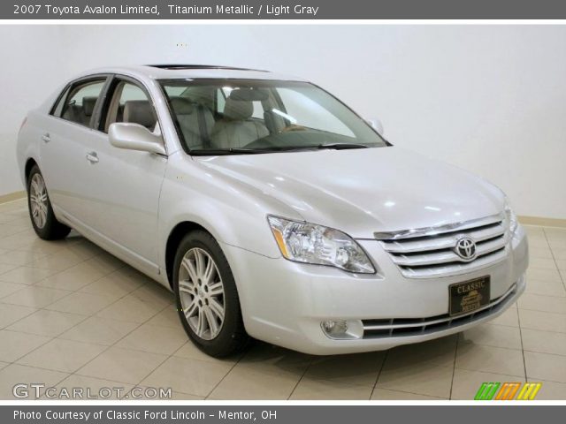 2007 Toyota Avalon Limited in Titanium Metallic