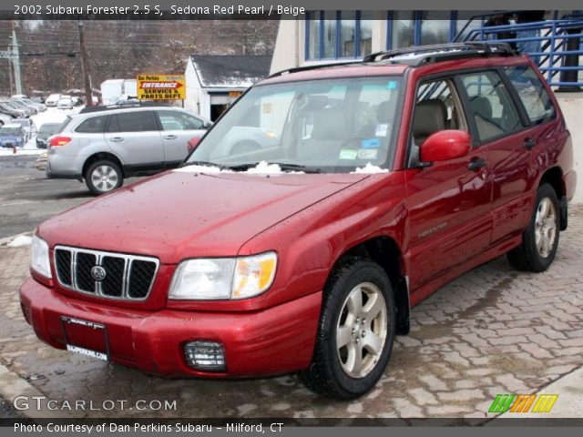 2002 Subaru Forester 2.5 S in Sedona Red Pearl
